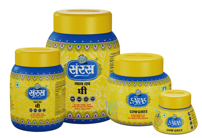 Saras Cow Ghee Jar - All